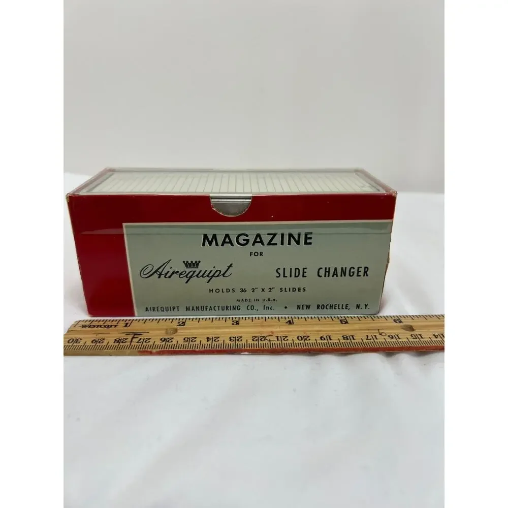 Vintage Airequipt Automatic Slide Changer NIP For Airequipt Projector